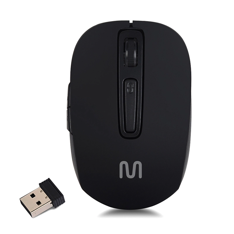 Mouse sem fio USB 2.4Ghz Lithium 1600dpi Preto - MO277 - Multi
