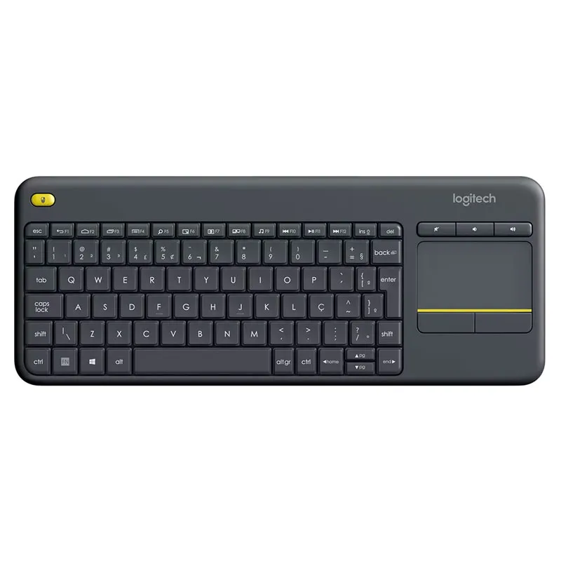 Teclado sem fio touch K400 Plus TV - Logitech