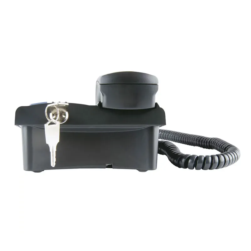 Telefone pleno com chave com fio Preto - 4080057 - Intelbras