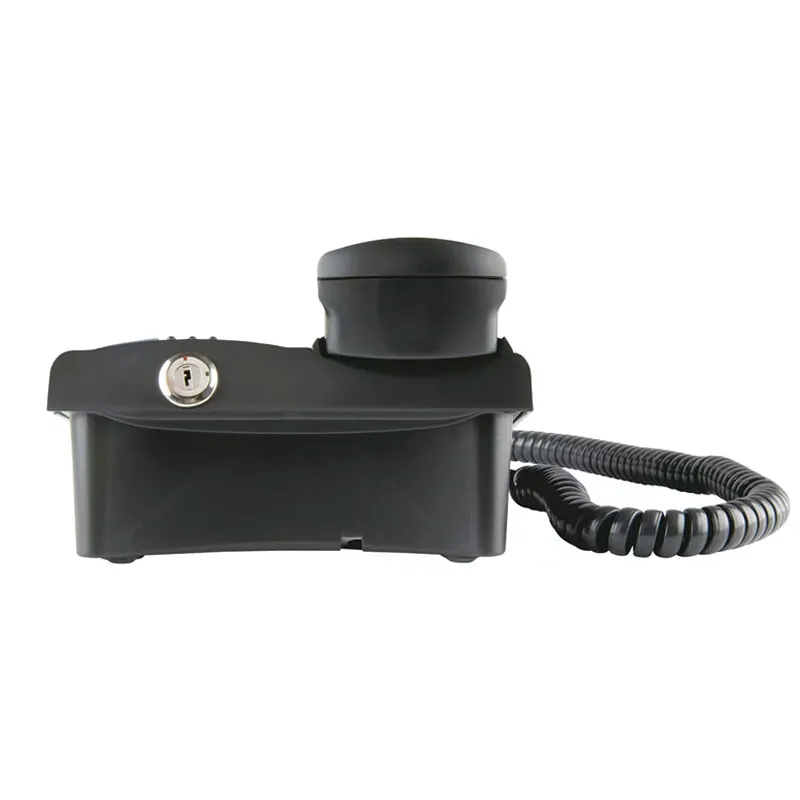 Telefone pleno com chave com fio Preto - 4080057 - Intelbras