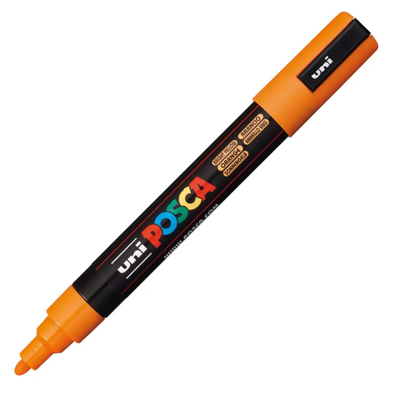 Caneta Posca PC-5M - Laranja - Uni-Ball