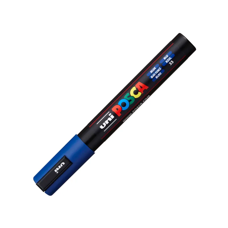 Caneta Posca PC-5M - Azul - Uni-Ball