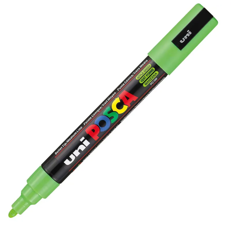 Caneta Posca PC-5M - Maçã Verde - Uni-Ball