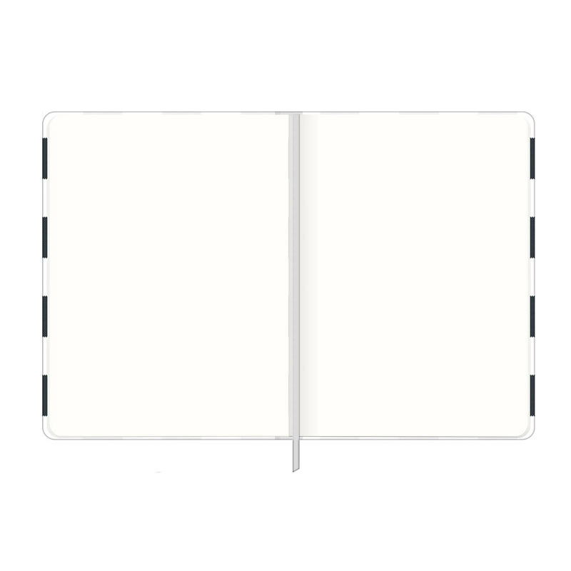 Caderneta capa dura sem pauta 1/8 Fitto 80 folhas West Village - Capa 1 - Tilibra	