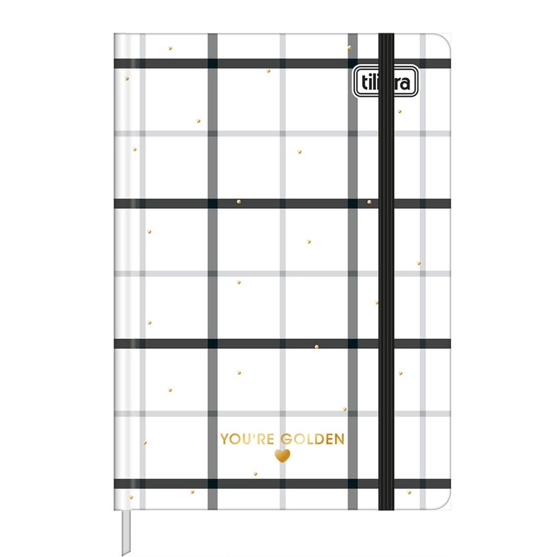 Caderneta capa dura sem pauta 1/8 Fitto 80 folhas West Village - Capa 2 - Tilibra	