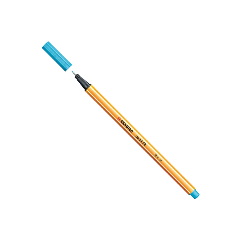 Caneta hidrográfica Fine Point 88/57 - Azul claro - Stabilo