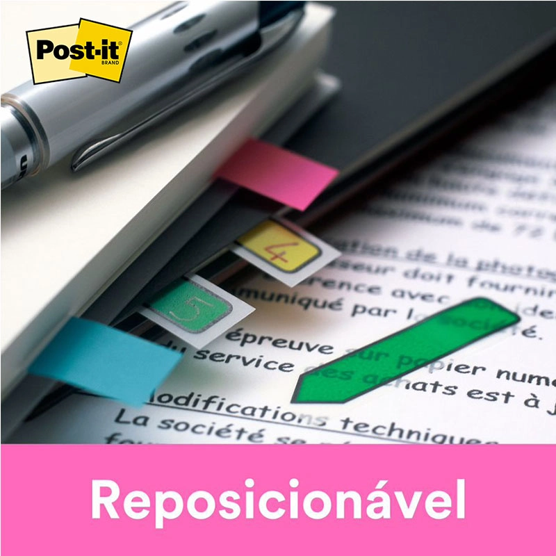 Post-It tape flags azul com 100 fls - 3M