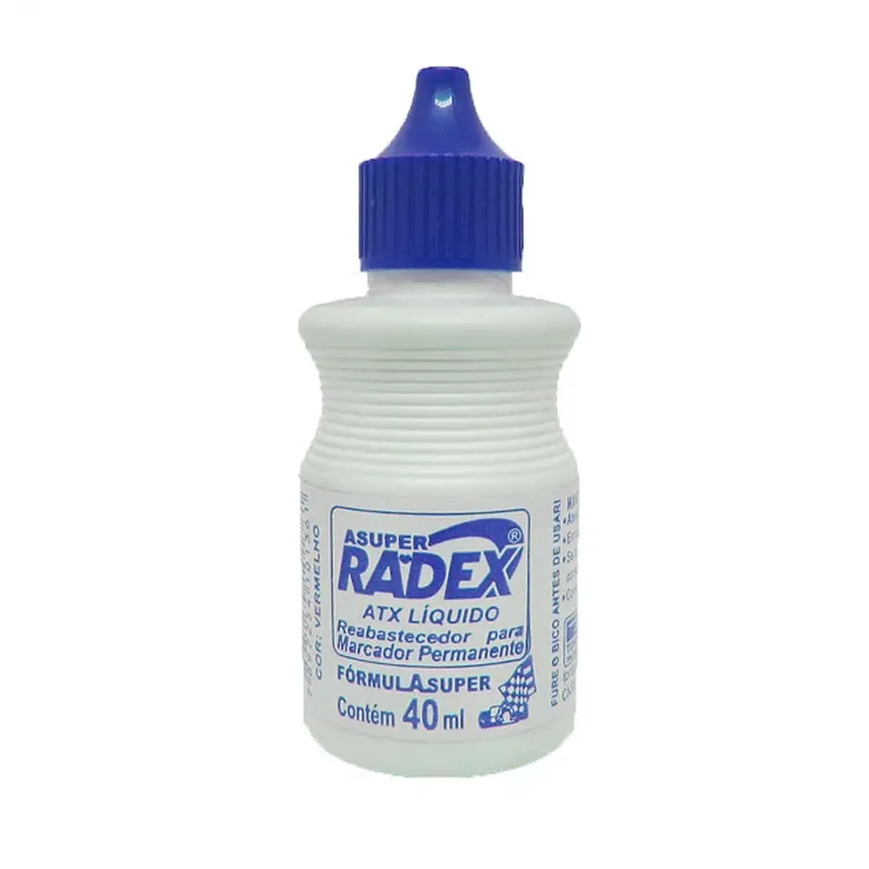 Tinta para pincel atômico 40ml - Azul - Radex