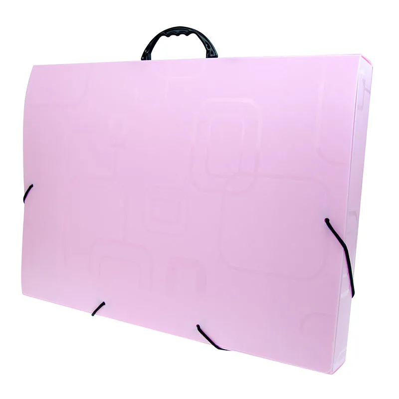 Maleta com alça Dellofine A3 - rosa - 2151.Q - Dello