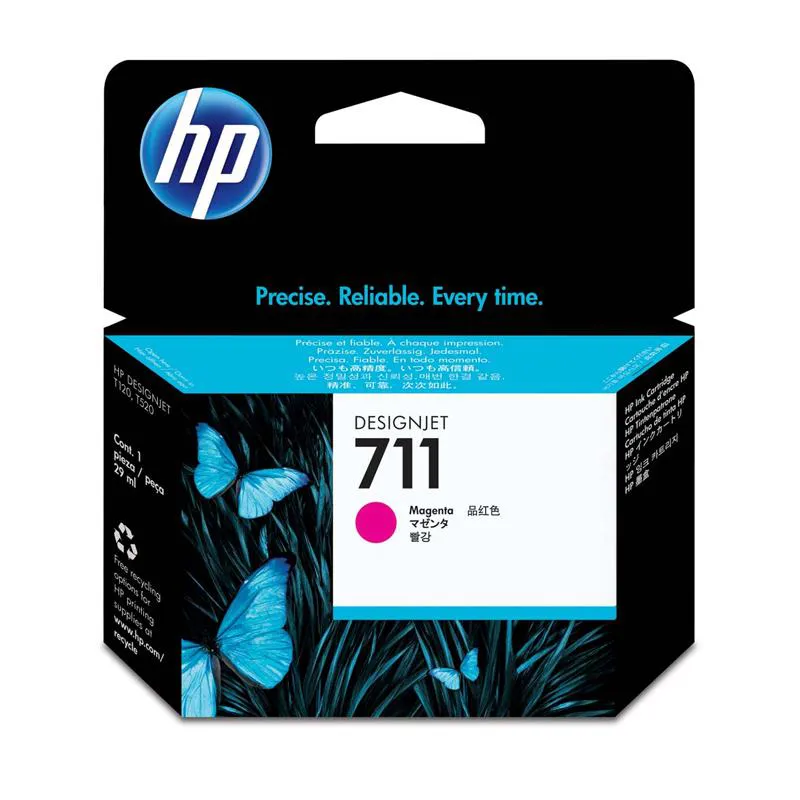Cartucho HP 711 Original CZ131AB p/ DesignJet T120, T520
