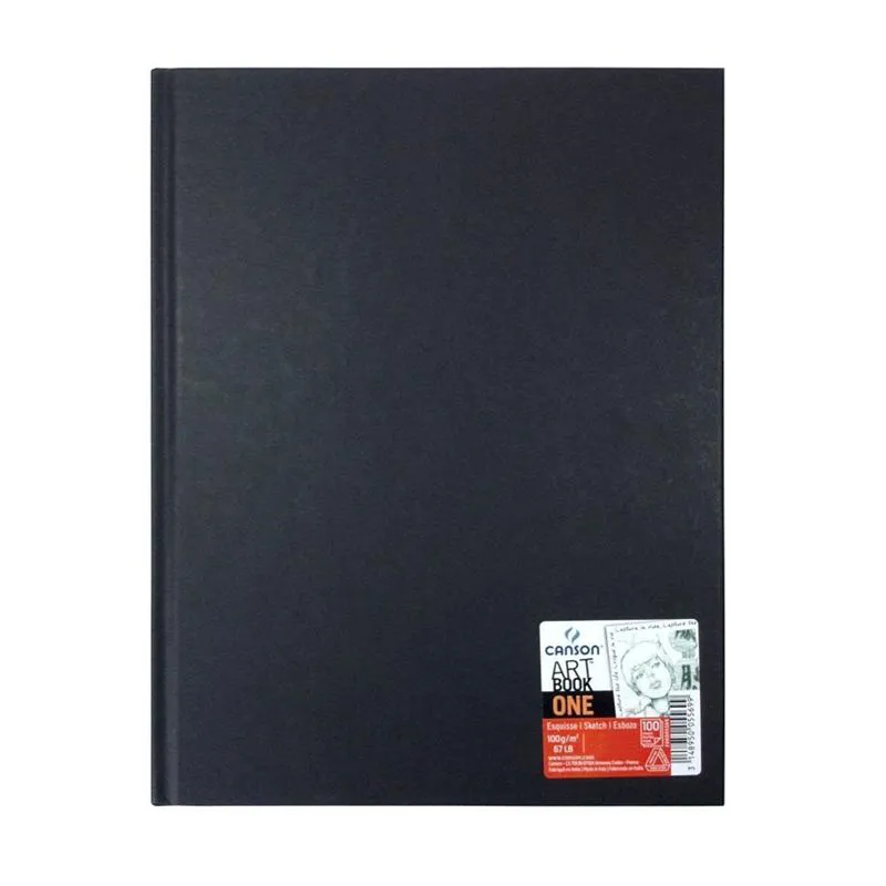 Livro croquis one 27,9X35,6cm 100g - com 98 folhas - Canson