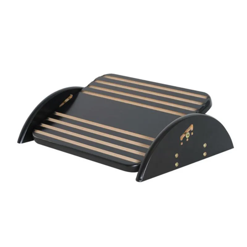 Apoio ergonômico para os pés MDF Preto - 8726 - Stalo
