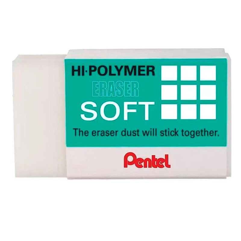 Borracha branca Hi-Polymer grande - Pentel