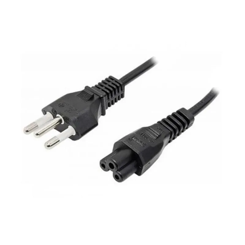 Cabo de força para notebook 3x0,75mm 500V 10A 1,8m - Duallux