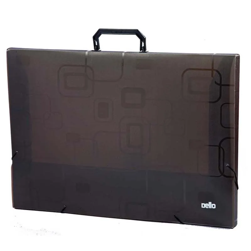 Maleta com alça Dellofine A3 - fumê - 2151.I - Dello