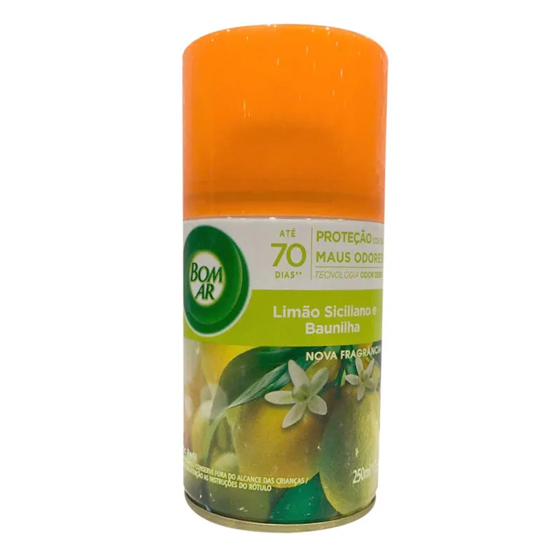 Bom ar Air Wick Freshmatic limão siciliano e baunilha refil 250ml - Reckitt Benckiser