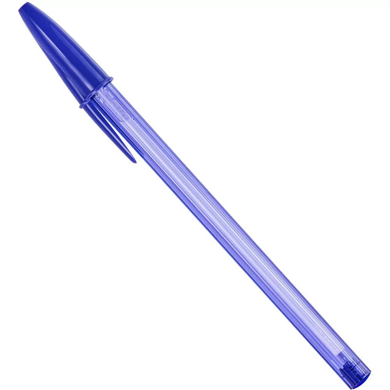 Caneta esferográfica Cristal Fashion 1,2 Azul com 3 unidades 878657 - Bic