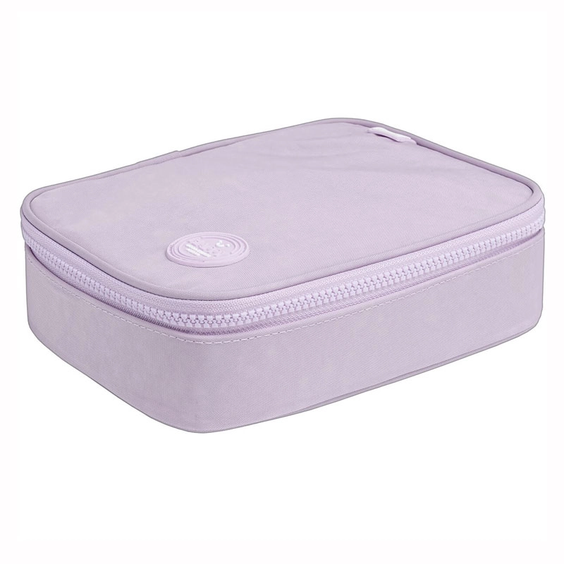 Estojo box - 348627 - Happy Lilás - Tilibra