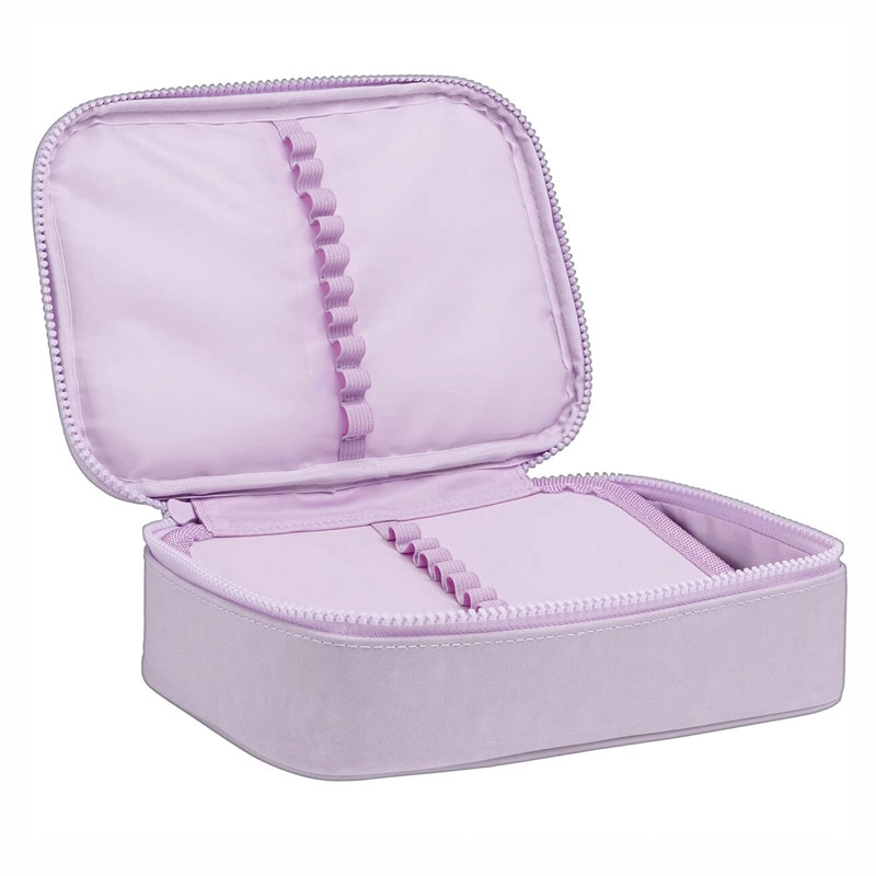 Estojo box - 348627 - Happy Lilás - Tilibra