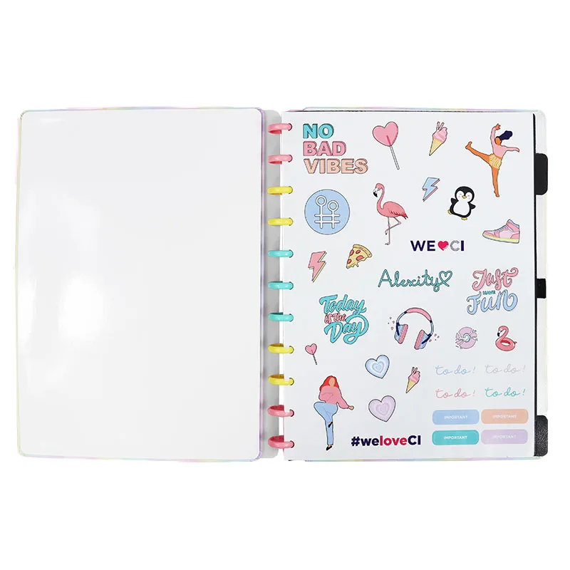 Caderno Inteligente grande Felicity by Alexcity - CIGD4118