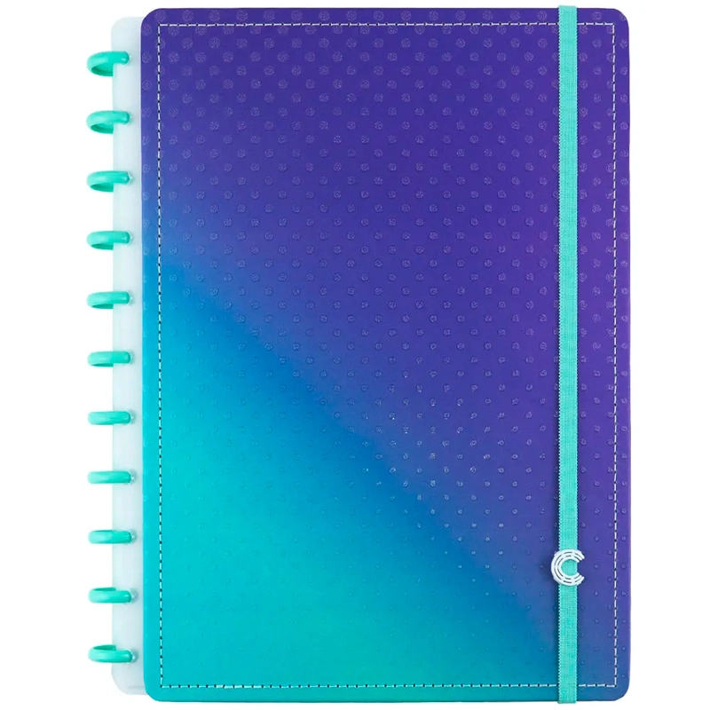 Caderno Inteligente grande Mystic Glow by Planeta das Gêmeas - CIGD4106