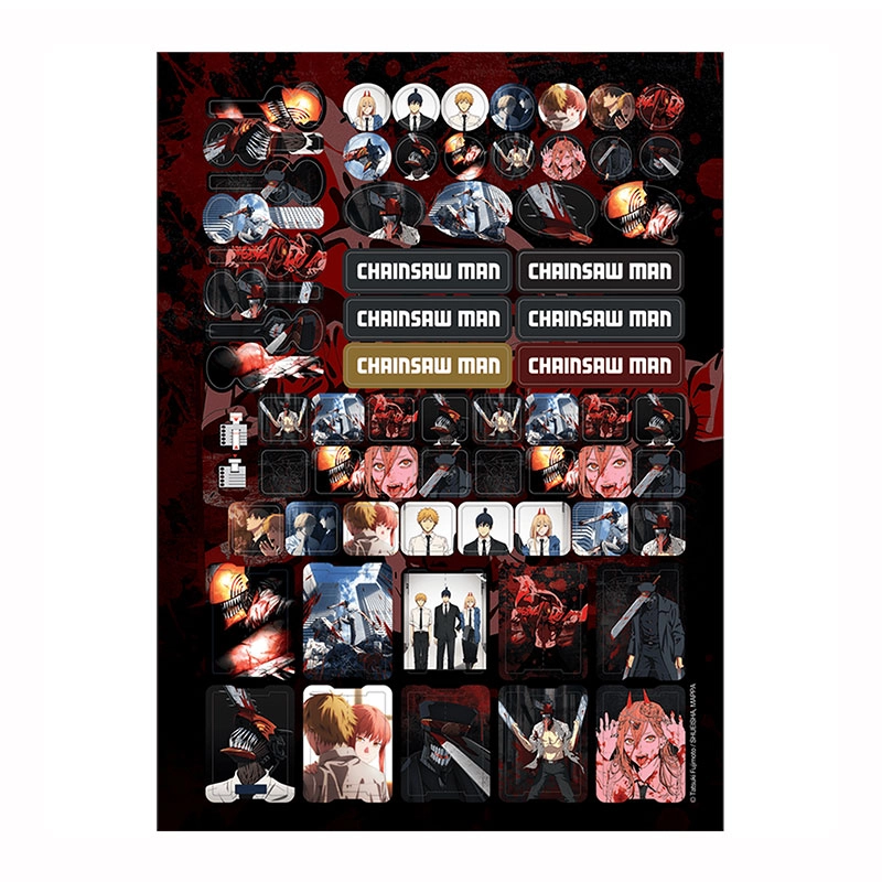 Caderno espiral capa dura universitário 1x1 80 folhas Chainsaw Man - Capa 4 - Jandaia