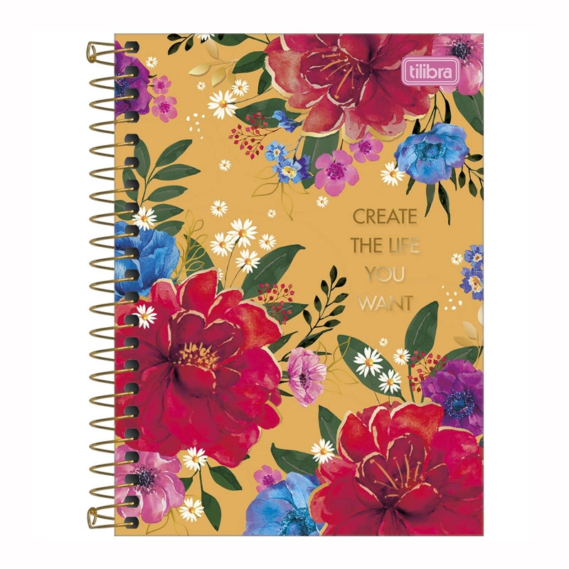 Caderneta espiral capa dura 1/8 Le Vanille 80 folhas - Capa 1 - Tilibra	