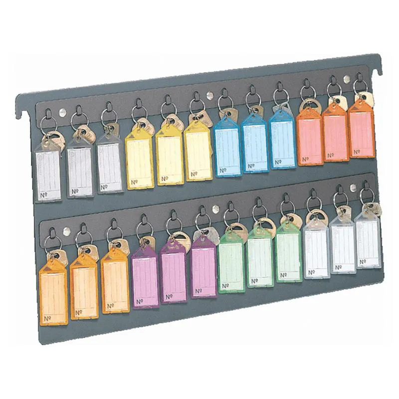 Organizador de chaves em pasta suspensa 24 chaveiros - 145.0 - Acrimet