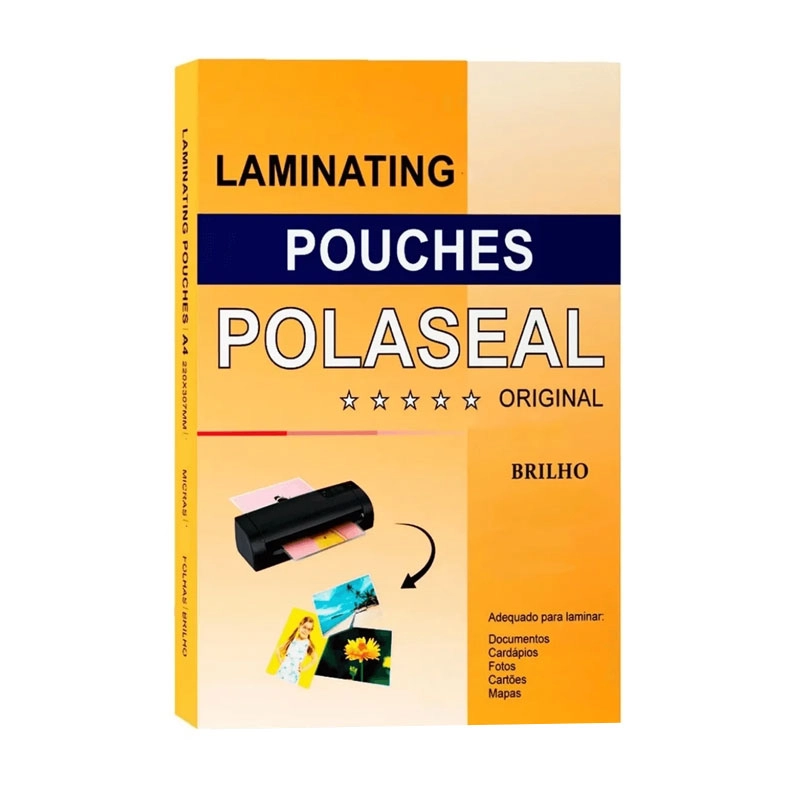 Pouch Polaseal 80x110 0.07 pacote com 100 unidades - Prolam