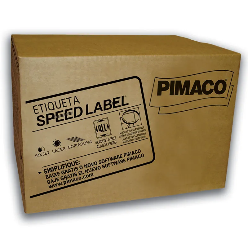Etiqueta laser Speed Label SLA41075 c/ 1000 fls - Pimaco