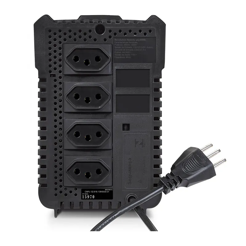 Estabilizador bivolt 115/220V Revolution Speedy 300VA 15970 SMS