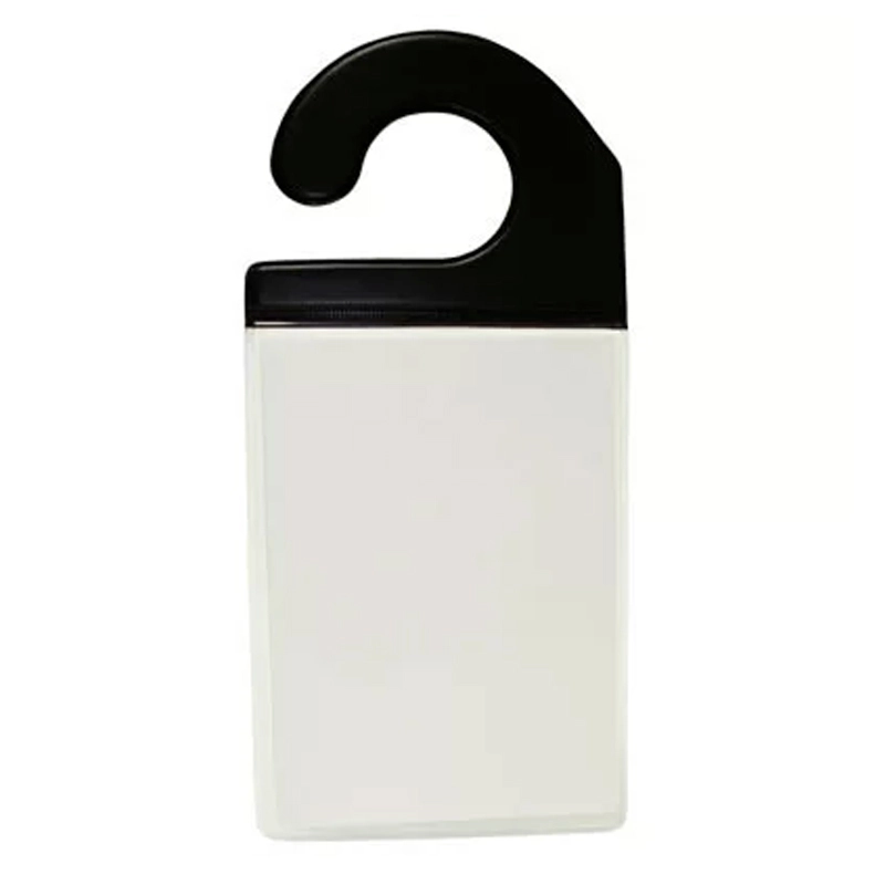 Crachá plástico para veículo preto - com 10 unidades - 257 -  Plast Park