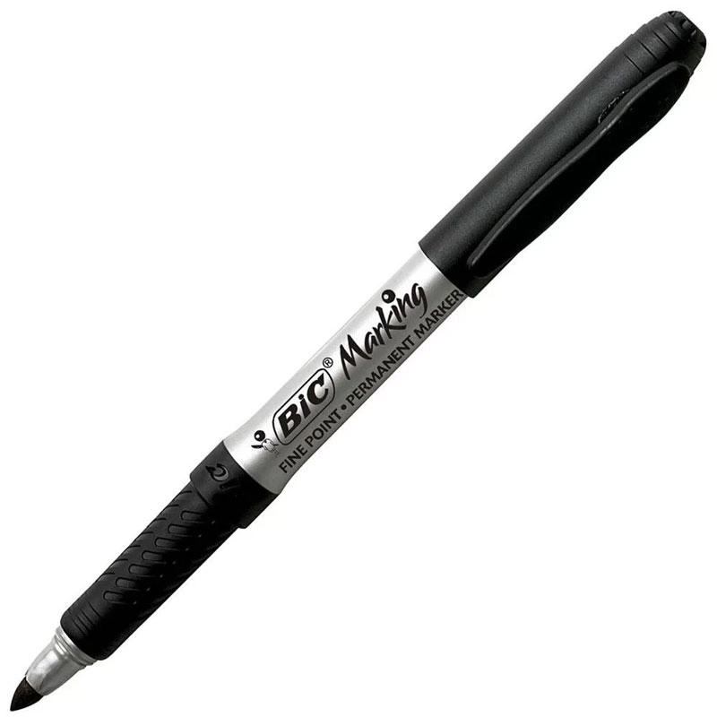 Pincel marcador permanente Marking Preto 971140 - Bic