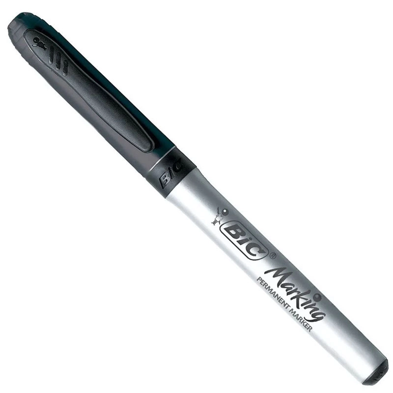 Pincel marcador permanente Marking Preto 971140 - Bic
