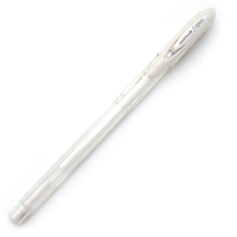 Caneta gel angelic signo 0.7mm - UM-120AC - Branca - Uni-Ball