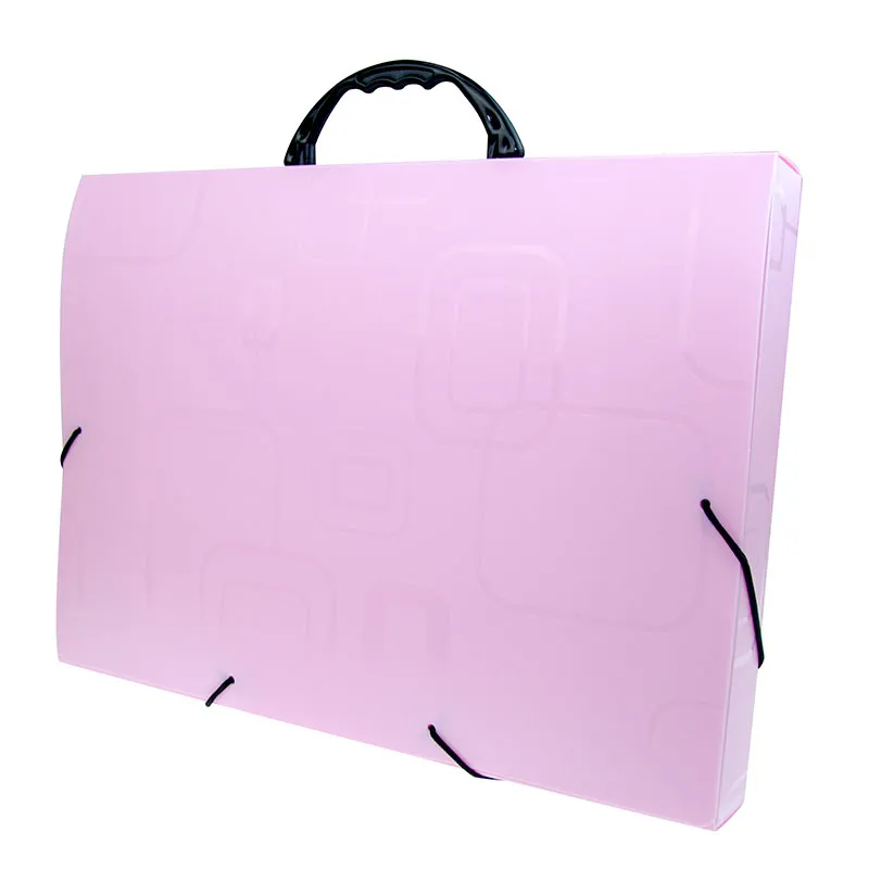 Maleta com alça Dellofine ofício - rosa - 2152.Q - Dello