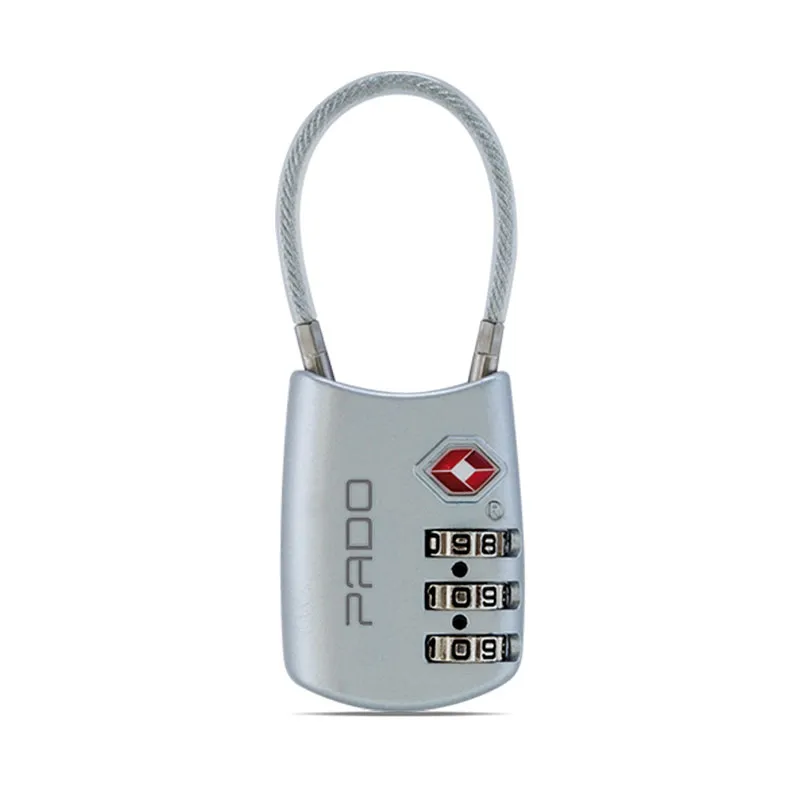 Cadeado personal 3 segredos - Prata - Pado