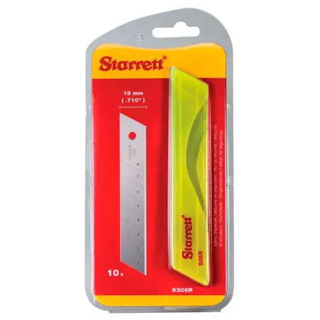 Lâmina para estilete largo KS06 com 10 unidades - Starrett