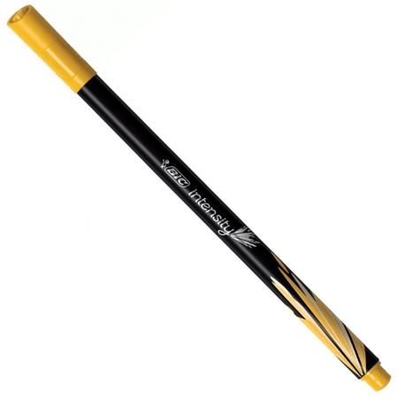 Caneta hidrográfica ultra fina Intensity 0.4mm Amarelo Mostarda - Bic