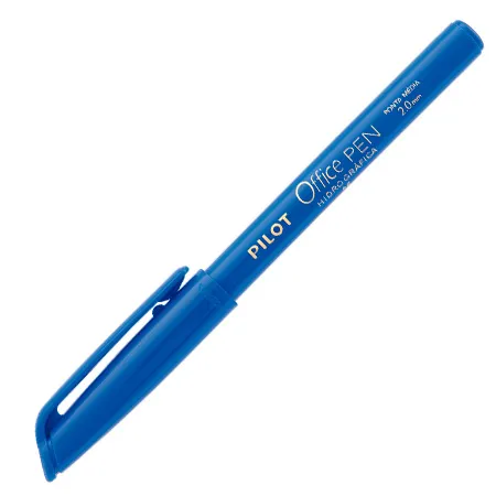 Caneta hidrográfica Office Pen 2.0 azul - Pilot