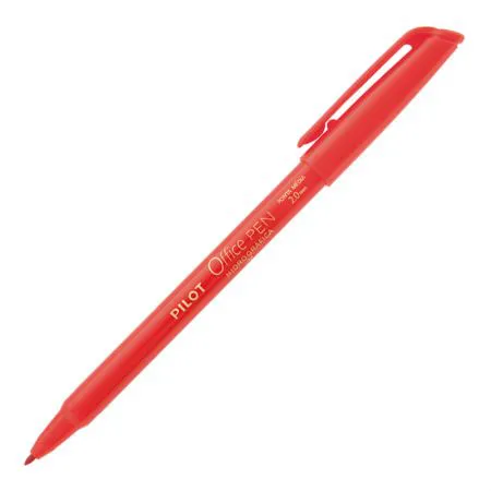Caneta hidrográfica Office Pen 2.0 vermelha - Pilot