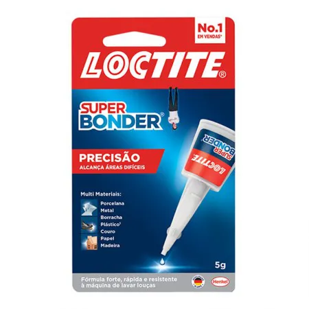 Cola Super Bonder Precisão 5g Loctite - 2671980 - Henkel