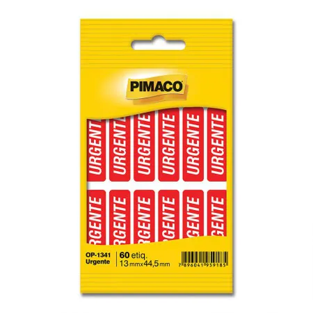 Etiqueta adesiva OP1341 Urgente - Pimaco