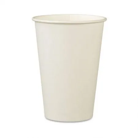 Copo de papel branco descartável 180ml 50und - Azevedo