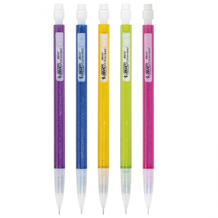 Lapiseira 0.5mm Shimmers com 3 unidades - Bic