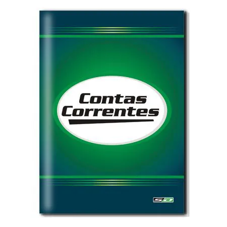 Livro conta corrente ofício - com 50 folhas - São Domingos