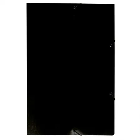 Pasta com aba elástico ofício - Duplex - preto - 0199.P - Dello