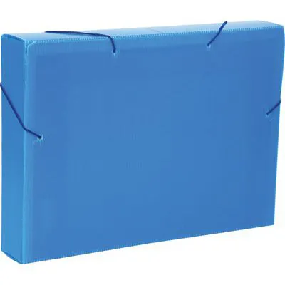 Pasta aba elástica lombo 35mm novaonda Azul - Polibras