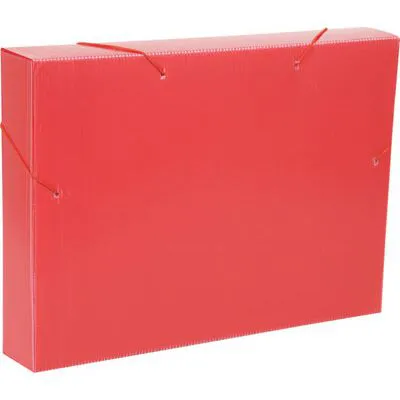 Pasta aba elástica lombo 55mm novaonda Vermelho - Polibras