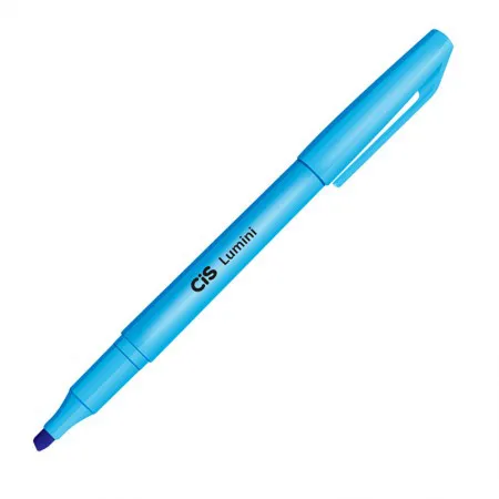 Pincel marca texto Lumini - Azul - Cis